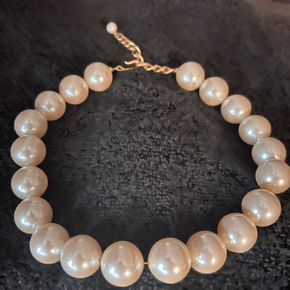 Jewelry Vintage 16 Inch Extra Large Millimeter Costume Pearl Necklace